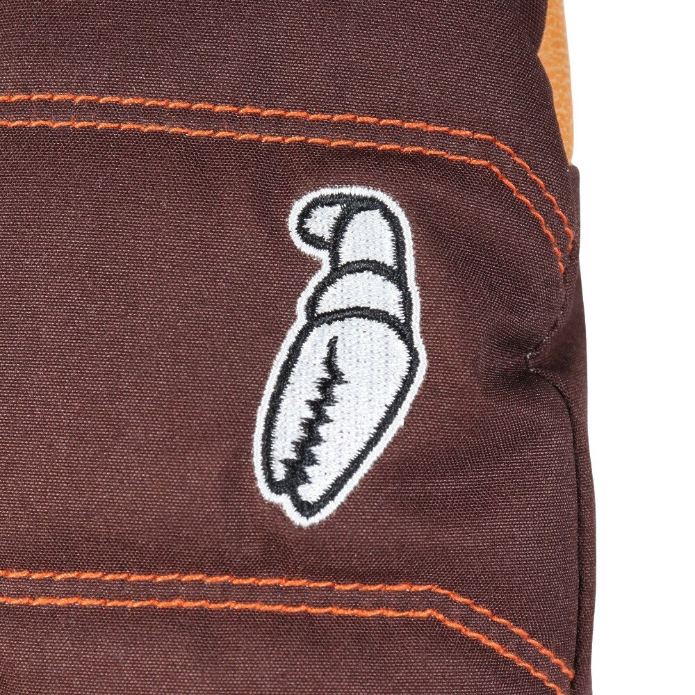 クラブグラブ（CRABGRAB）（レディース）グローブ ミトン スノーボード 23-24 SNUGGLER MITTEN BN サイズS