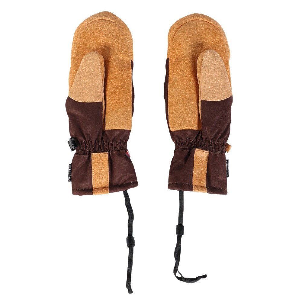 クラブグラブ（CRABGRAB）（レディース）グローブ ミトン スノーボード 23-24 SNUGGLER MITTEN BN サイズS