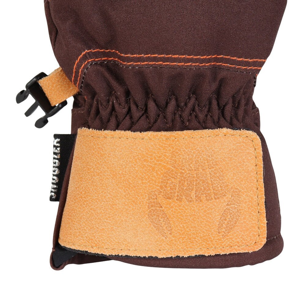 クラブグラブ（CRABGRAB）（レディース）グローブ ミトン スノーボード 23-24 SNUGGLER MITTEN BN サイズS