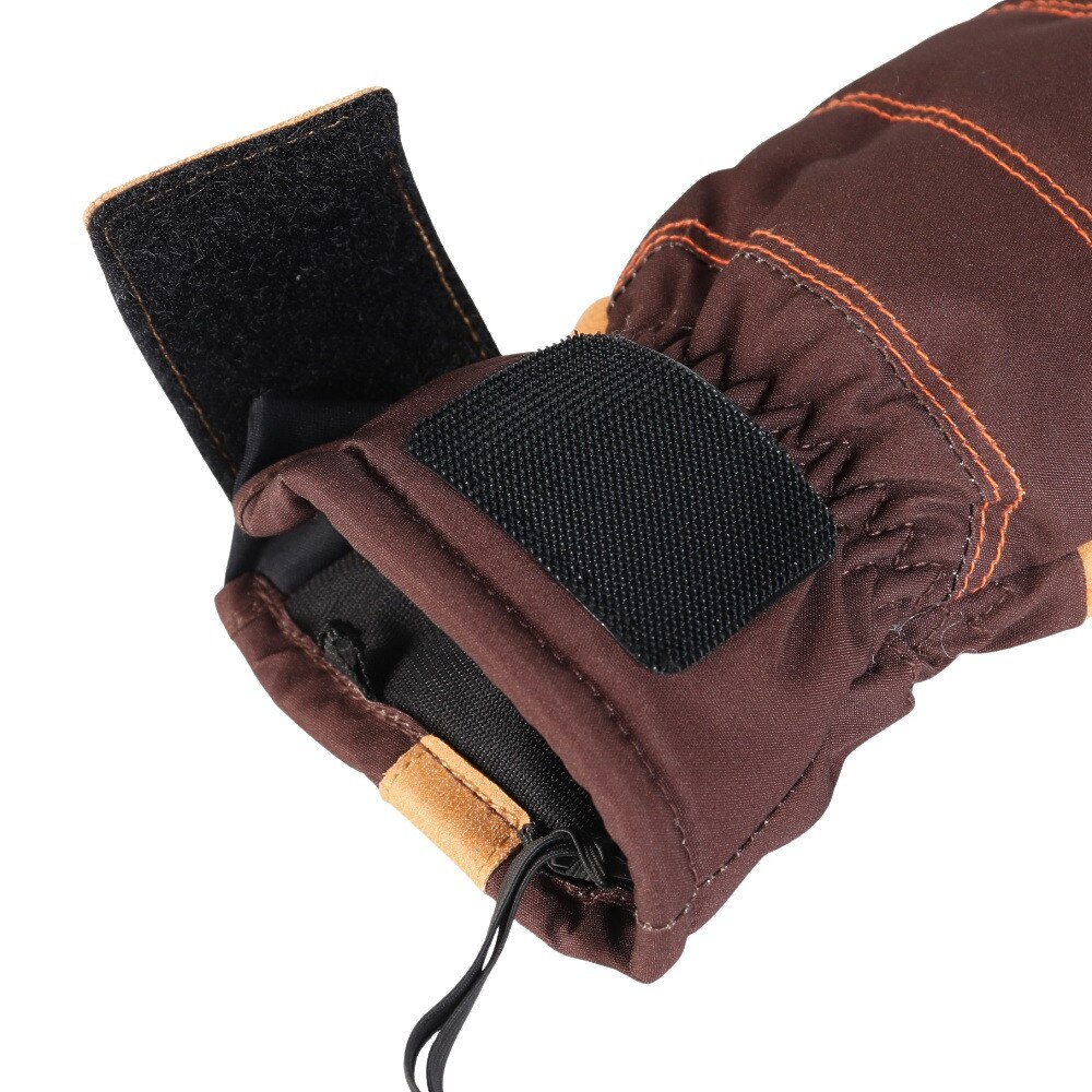 クラブグラブ（CRABGRAB）（レディース）グローブ ミトン スノーボード 23-24 SNUGGLER MITTEN BN サイズS