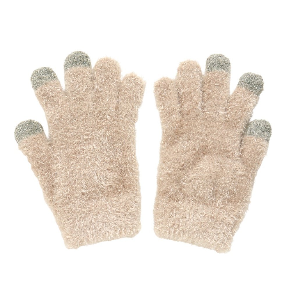 GLAMLIN（GLAMLIN）（レディース）5本指 ニット グローブ GFGT CAMEL