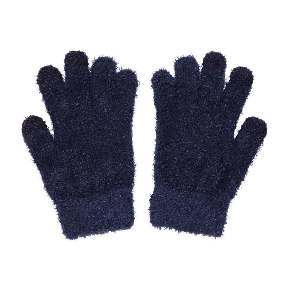 GLAMLIN（GLAMLIN）（レディース）5本指 ニット グローブ GFGT NAVY