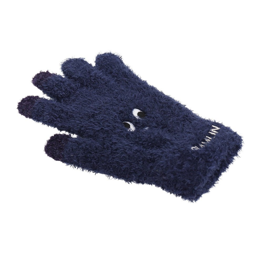 GLAMLIN（GLAMLIN）（レディース）5本指 ニット グローブ GFGT NAVY