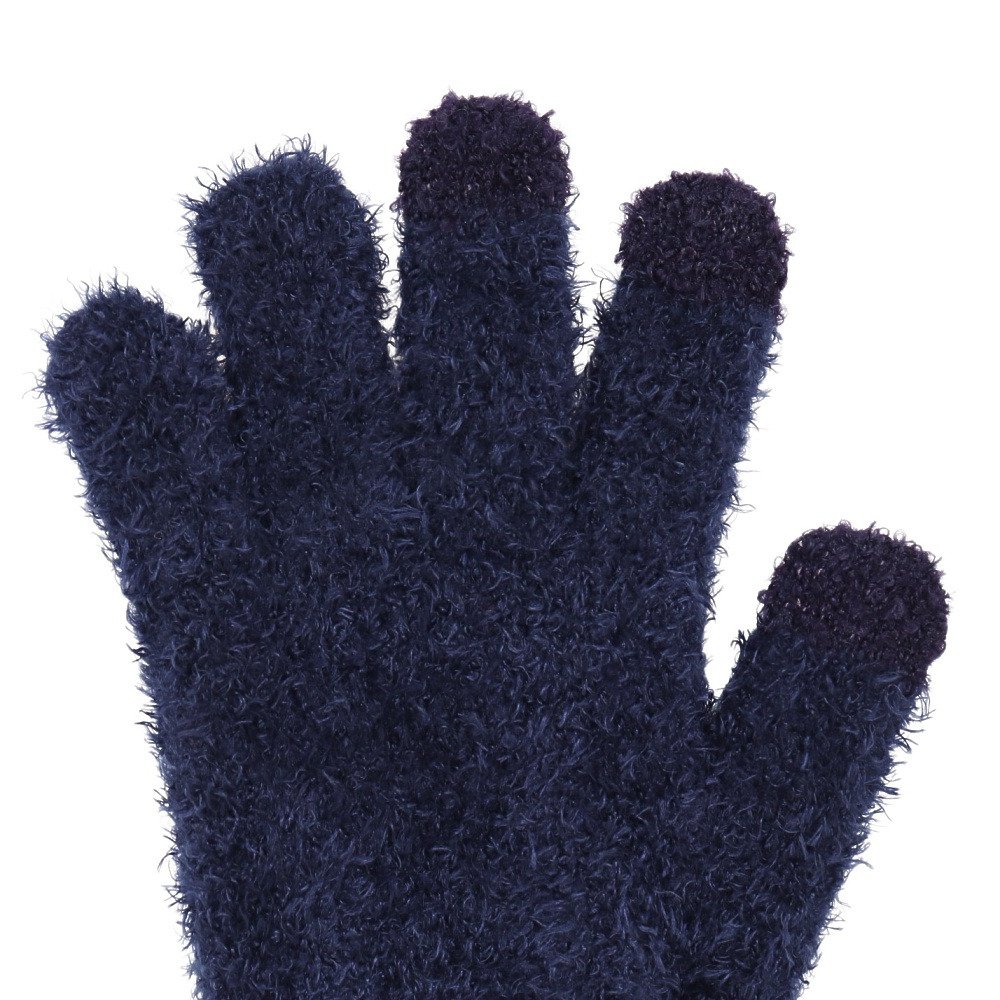 GLAMLIN（GLAMLIN）（レディース）5本指 ニット グローブ GFGT NAVY