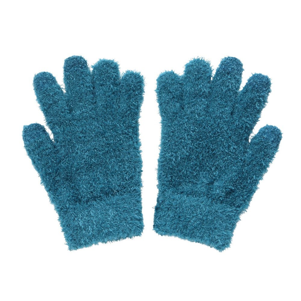 GLAMLIN（GLAMLIN）（レディース）5本指 ニット グローブ GFGT TEAL