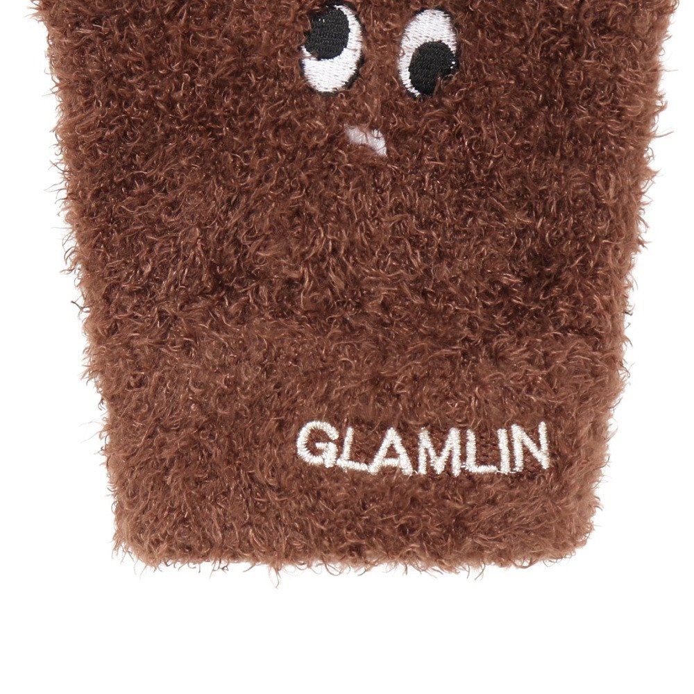 GLAMLIN（GLAMLIN）（レディース）5本指 ニット グローブ GFGT BROWN