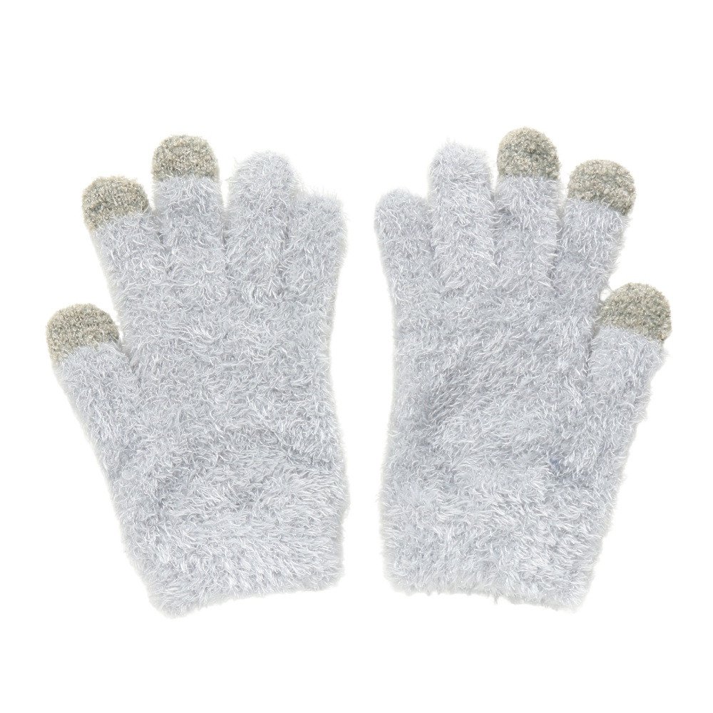 GLAMLIN（GLAMLIN）（レディース）5本指 ニット グローブ GFGT GREY