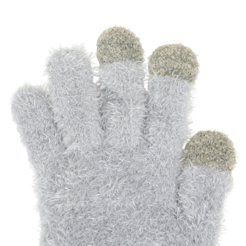 GLAMLIN（GLAMLIN）（レディース）5本指 ニット グローブ GFGT GREY