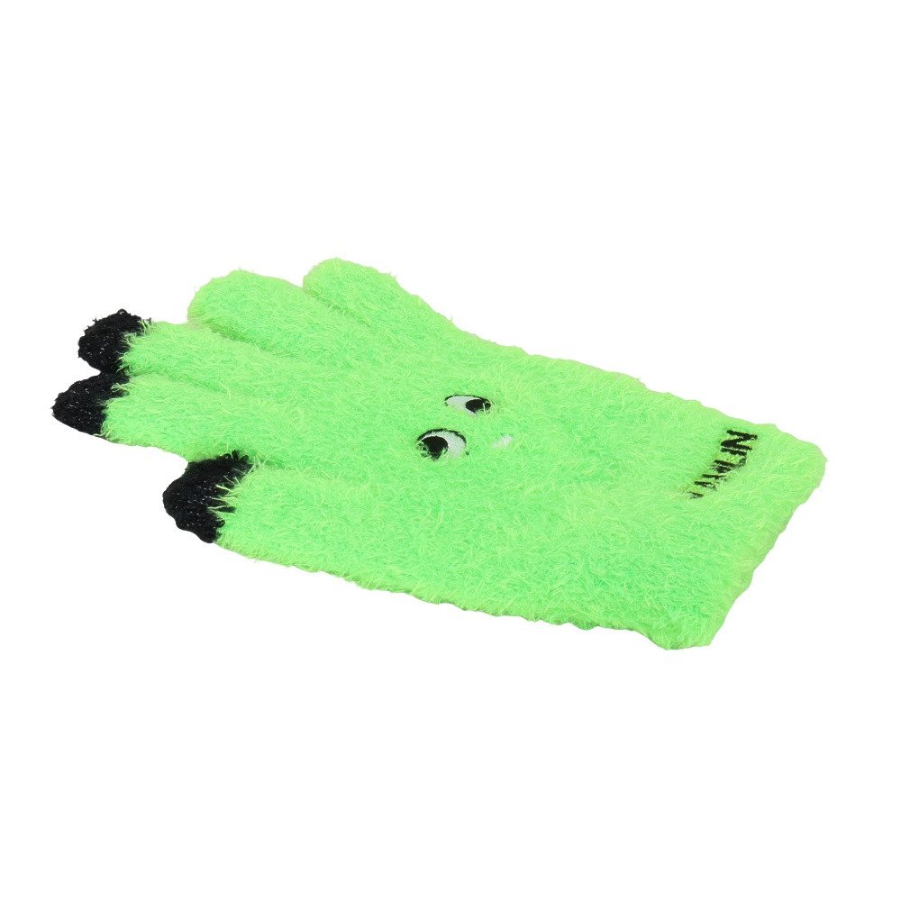GLAMLIN（GLAMLIN）（レディース）5本指 ニット グローブ GFGT NEON GREEN