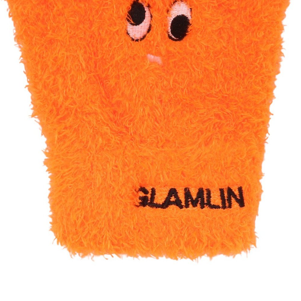 GLAMLIN（GLAMLIN）（レディース）5本指 ニット グローブ GFGT NEON ORANGE