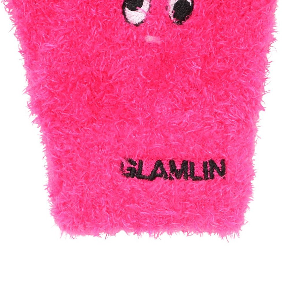 GLAMLIN（GLAMLIN）（レディース）5本指 ニット グローブ GFGT NEON PINK