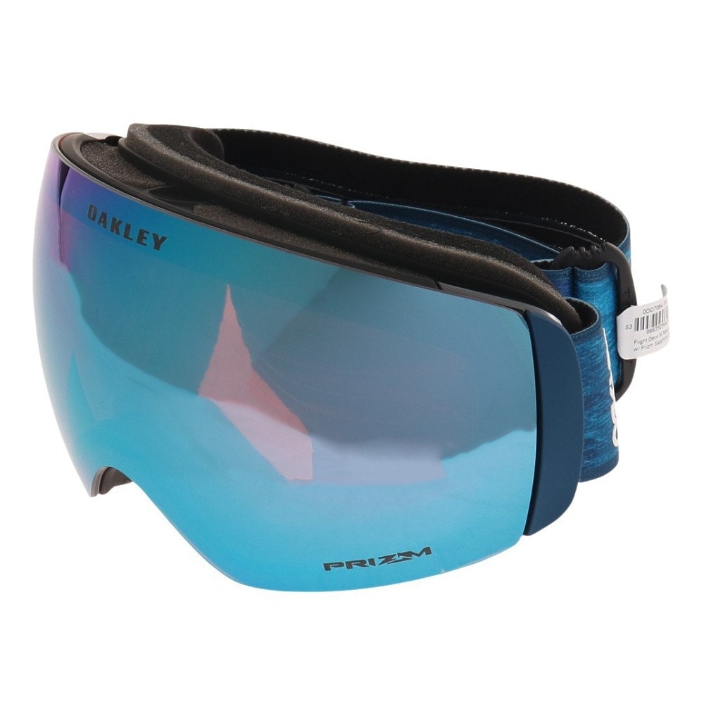 オークリー（OAKLEY）（レディース）ゴーグル スキー スノーボード 22-23 Flight Deck M Snow Goggles  フライトデック スノーゴーグル 7064C200 ブルー 軽量