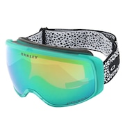 オークリー（OAKLEY）（レディース）ゴーグル スキー スノーボード スノボ レディース グリーン 22-23 Flight Tracker M フライトトラッカー 71055700