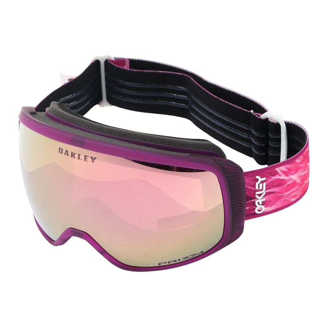 オークリー（OAKLEY）（レディース）ゴーグル レディース スキー スノーボード スノボ ピンク 22-23 Flight Tracker フライトトラッカー 71056100