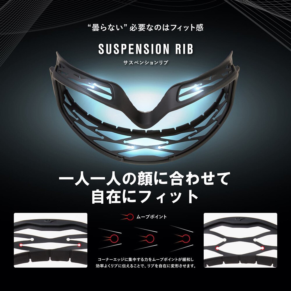 アックス（AXE）（レディース）ゴーグル スキー スノーボード AX800-XS BU 眼鏡対応