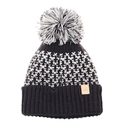 (レディース)ニット帽 ニットキャップ GRADATION 327ST2DW5034 BLK