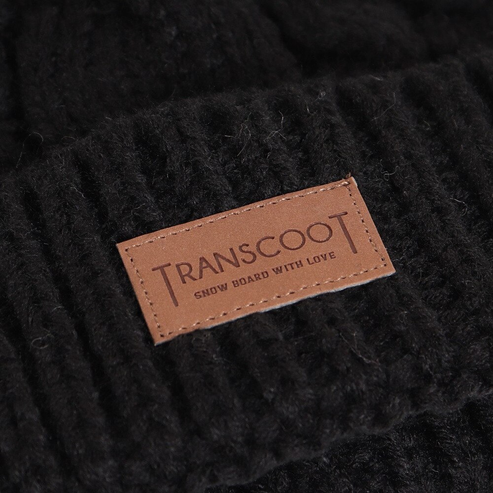 トランスクート（TRANSCOOT）（レディース）帽子 ニット帽 TRB1002BK