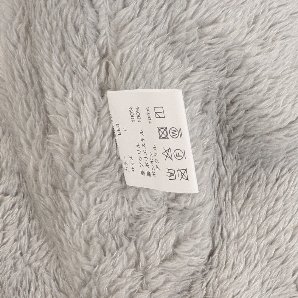 エアボーン（ARBN）（レディース）帽子 ニット帽 ポンポン NATURE POM ニットキャップ ベージュ AB33WC1389 BEG