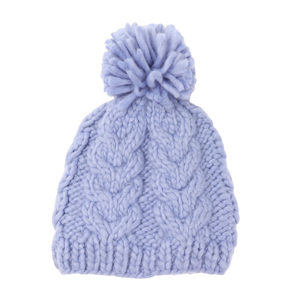 ロキシー（ROXY）（レディース）ポーラーフリース付き WINTER BEANIE ビーニー ERJHA04014 PHN0 ブルー 帽子 ニット帽  スキー スノーボード