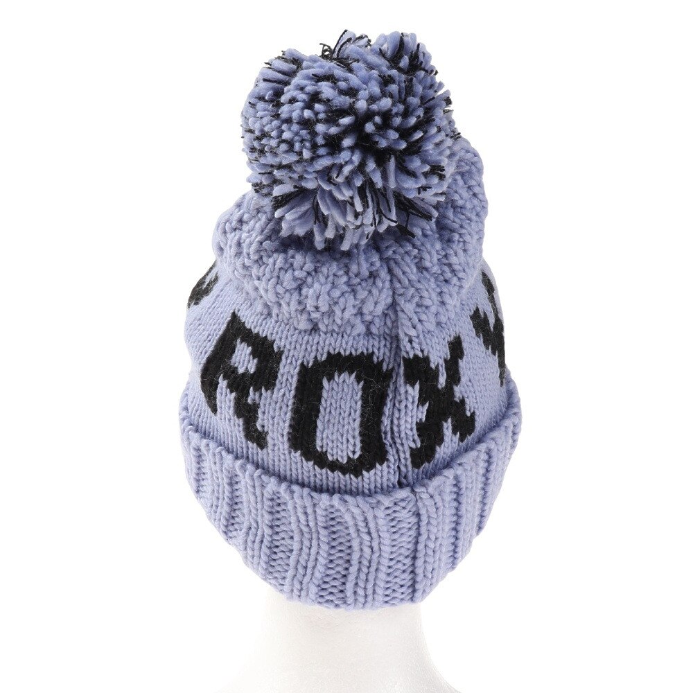 ロキシー（ROXY）（レディース）ポーラーフリース付き TONIC BEANIE ビーニー ERJHA04019PHN0 ブルー 帽子 ニット帽 スキー スノーボード
