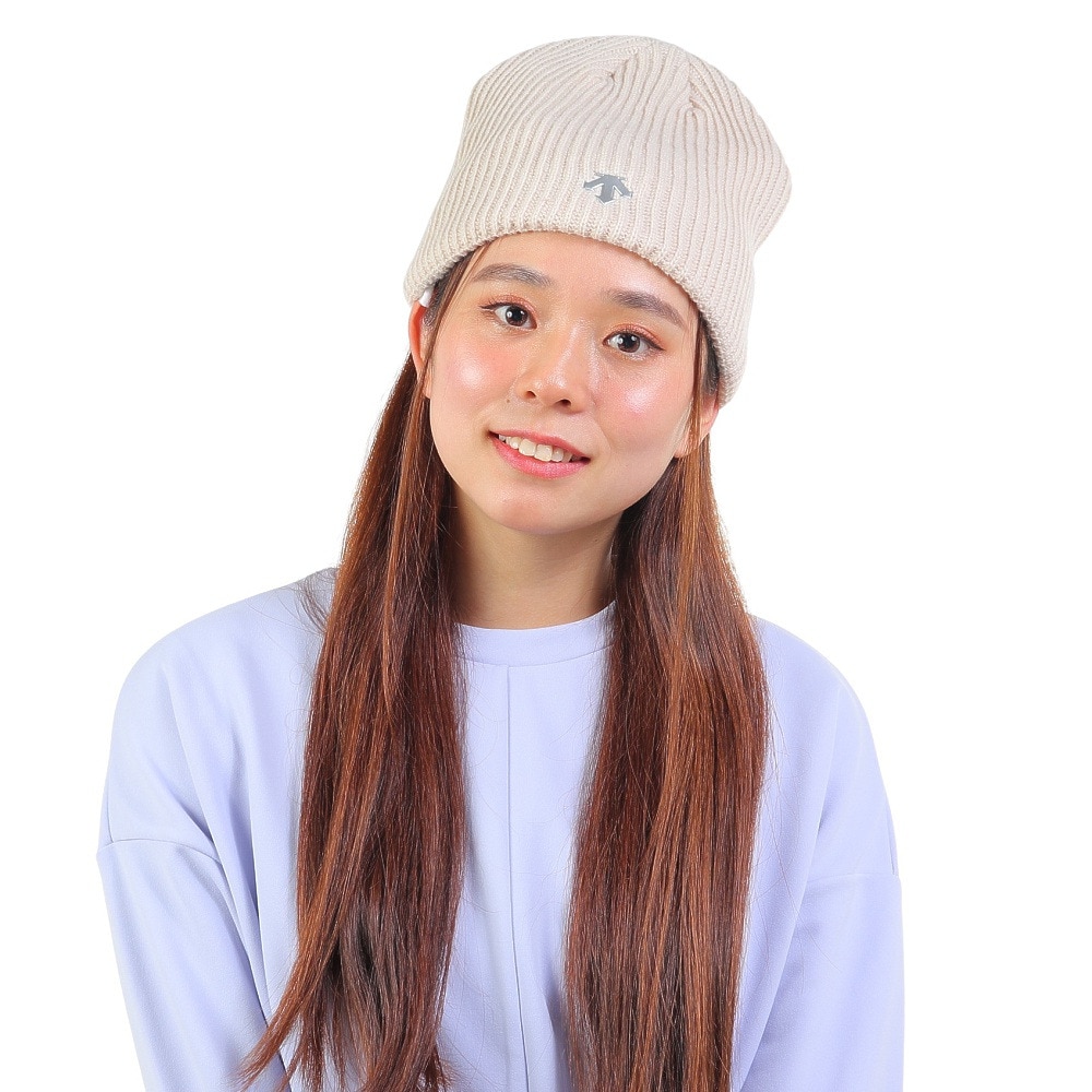 デサント（DESCENTE）（レディース）ニット帽 ウィメンズ ニットキャップ DWCWJC60 LBG 抗菌防臭