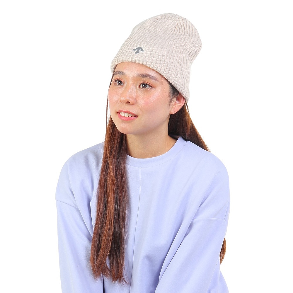 デサント（DESCENTE）（レディース）ニット帽 ウィメンズ ニットキャップ DWCWJC60 LBG 抗菌防臭