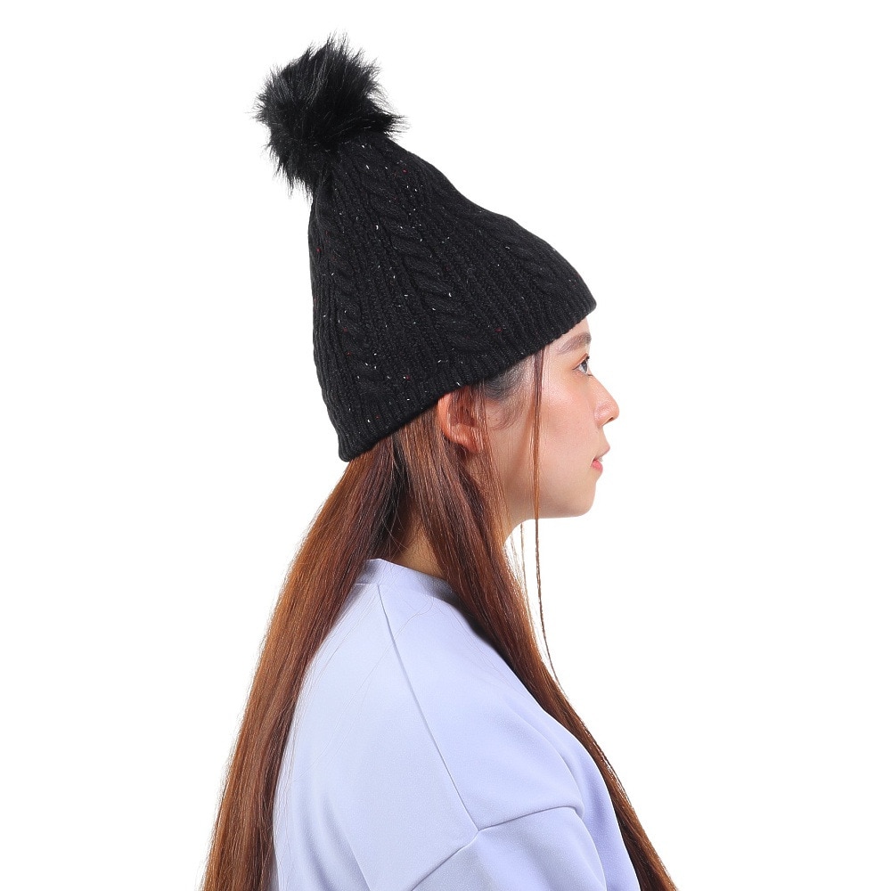 デサント（DESCENTE）（レディース）ニット帽 ウィメンズ ニットキャップ DWCWJC63 BLK
