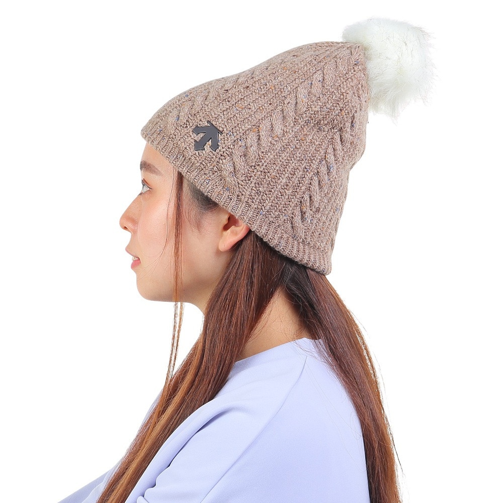 デサント（DESCENTE）（レディース）ニット帽 ウィメンズ ニットキャップ DWCWJC63 LBG
