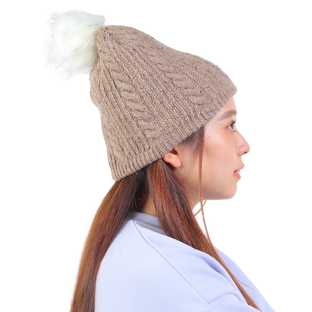 デサント（DESCENTE）（レディース）ニット帽 ウィメンズ ニットキャップ DWCWJC63 LBG