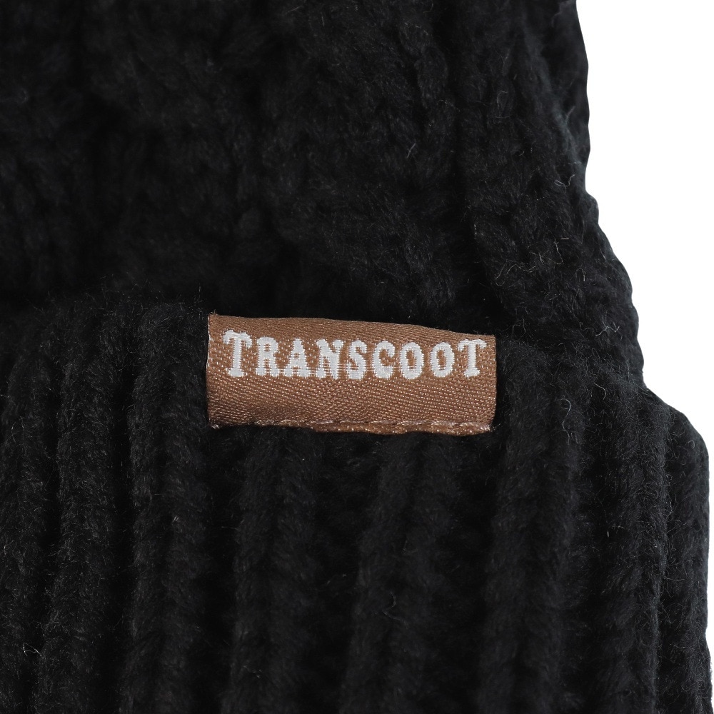 トランスクート（TRANSCOOT）（レディース）帽子 ニット帽 TRB1005BK
