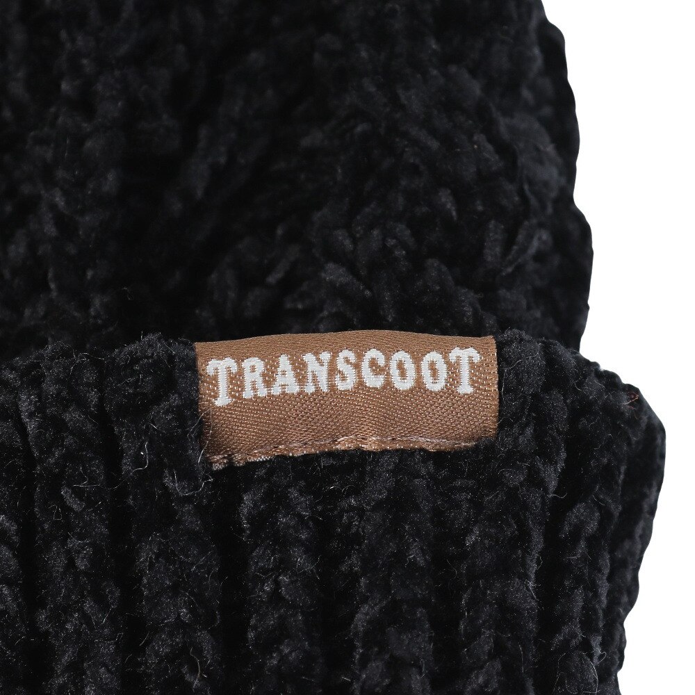 トランスクート（TRANSCOOT）（レディース）ニット帽 ビーニー TRB1006BK
