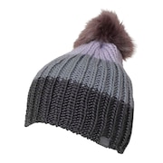 (レディース)ニット帽 スキー スノーボード Time Travel Knit Hat ESW23HW50 GRAY