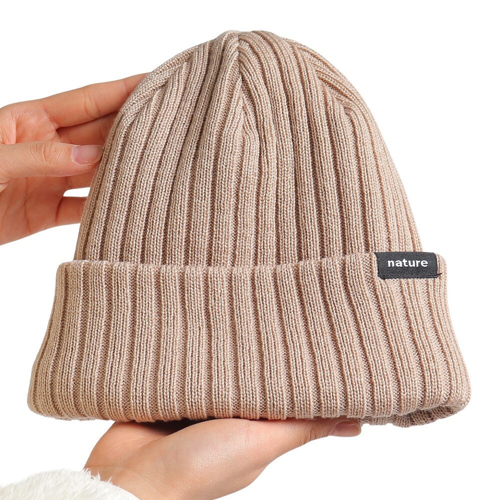 エアボーン（ARBN）（レディース）帽子 ニット帽 ニットキャップ NATURE AB43WC1569 BEG