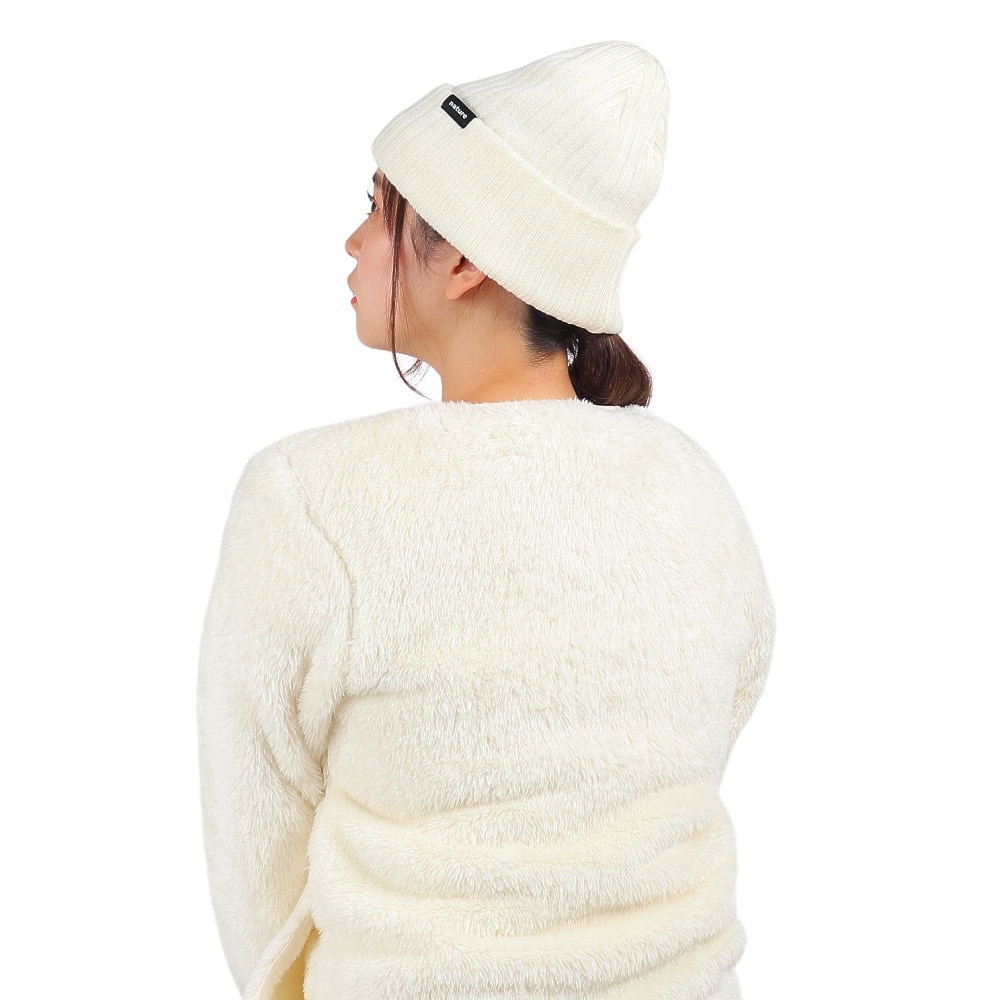 エアボーン（ARBN）（レディース）ニット帽 ニットキャップ NATURE AB43WC1569 WHT
