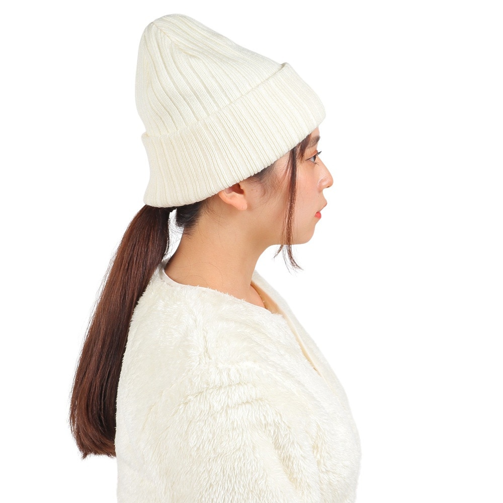 エアボーン（ARBN）（レディース）ニット帽 ニットキャップ NATURE AB43WC1569 WHT