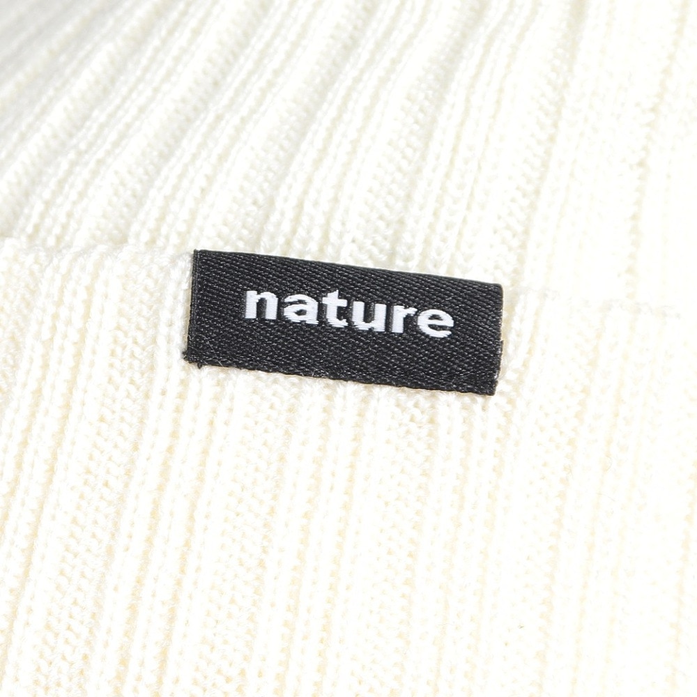 エアボーン（ARBN）（レディース）ニット帽 ニットキャップ NATURE AB43WC1569 WHT
