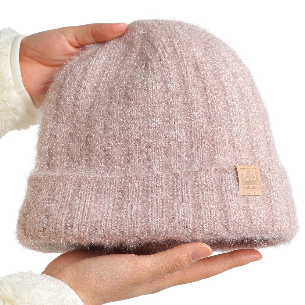 シュトロイレ（STREULE）（レディース）ニット帽 ニットキャップ B ST23FB0070 BEG