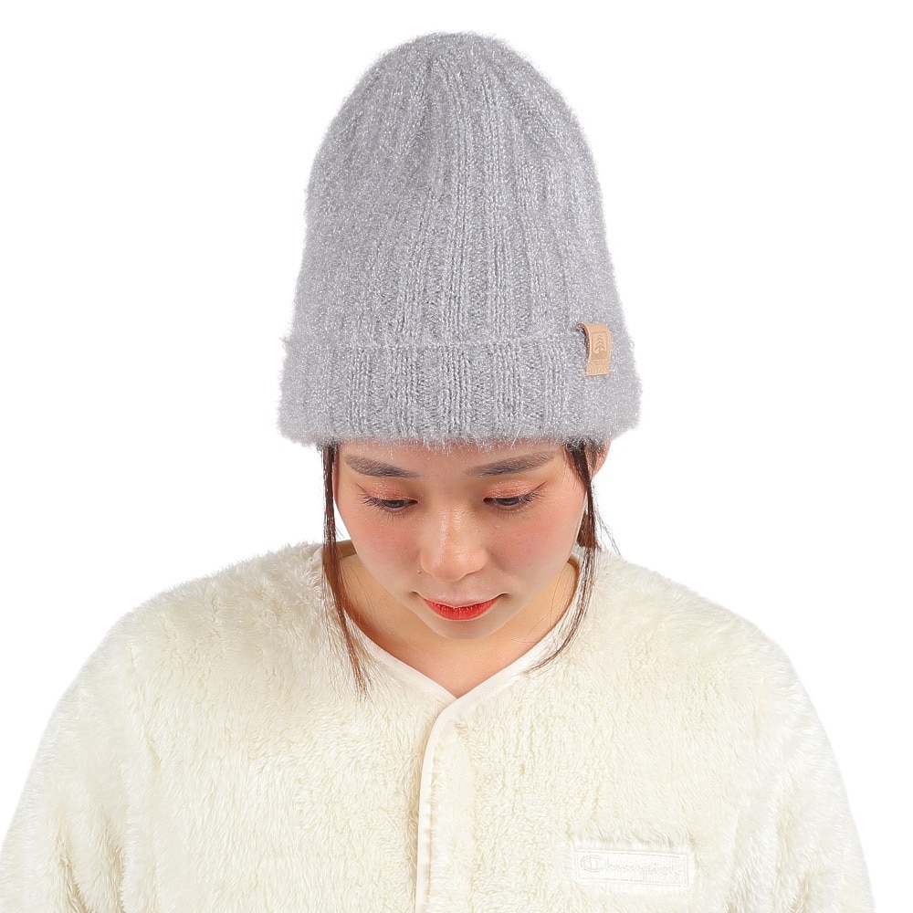 シュトロイレ（STREULE）（レディース）ニット帽 ニットキャップ B ST23FB0070 LGRY