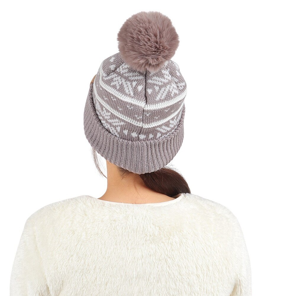 シュトロイレ（STREULE）（レディース）ニット帽 ニットキャップ C ST23FB0071 GRY