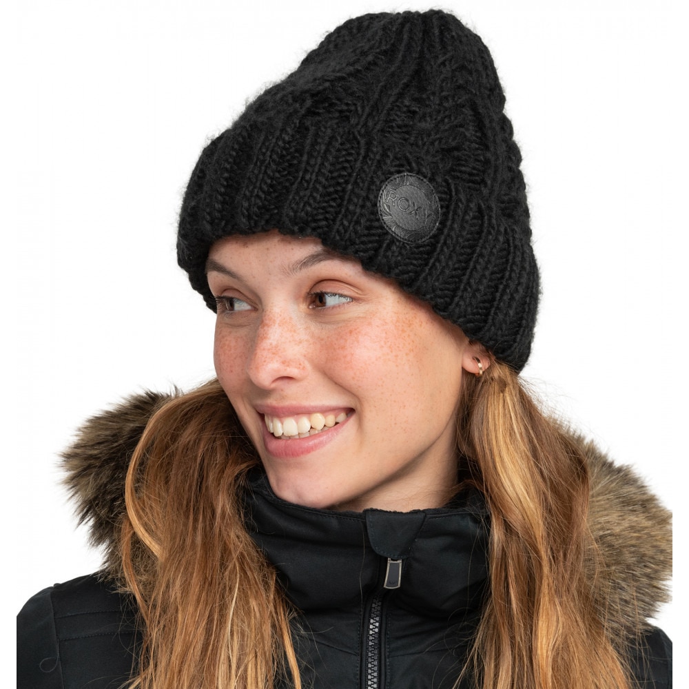 ロキシー（ROXY）（レディース）帽子 フリースライナー付き ビーニー TRAM BEANIE 24SNERJHA04163 KVJ0