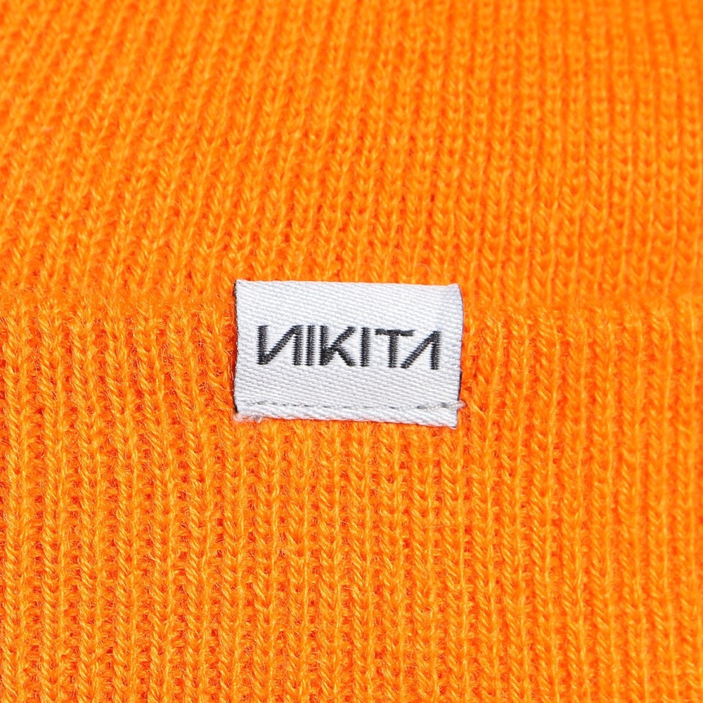 ニキータ（NIKITA）（レディース）ニット帽 ベーシックビーニー NKT23HW007-ORG