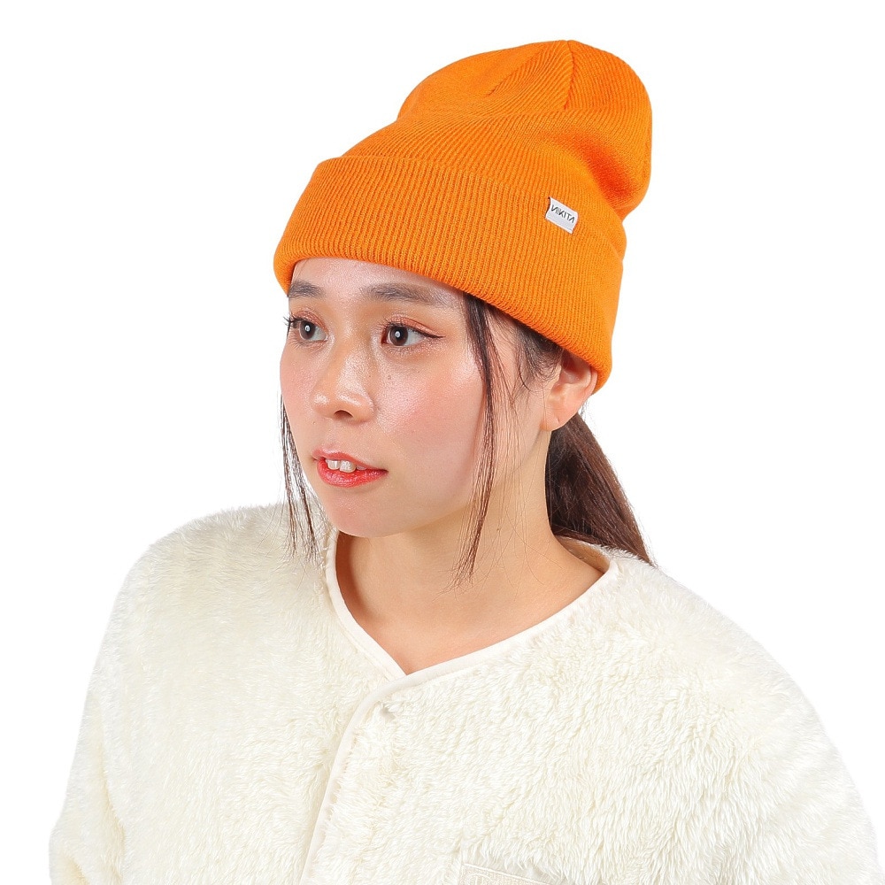 ニキータ（NIKITA）（レディース）ニット帽 ベーシックビーニー NKT23HW007-ORG | ウィンタースポーツ・マリン用品はヴィクトリア