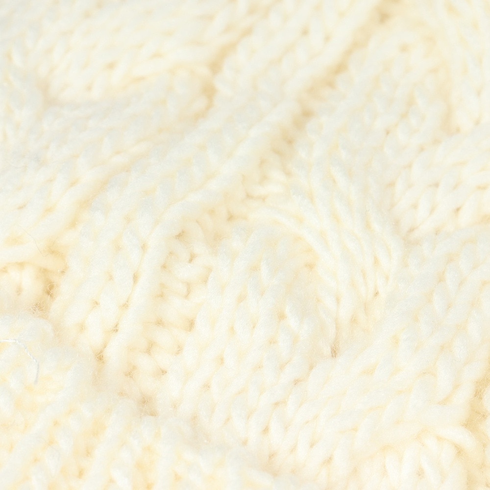 シュトロイレ（STREULE）（レディース）耳付き ニット帽 ST24FB0049 OWHT