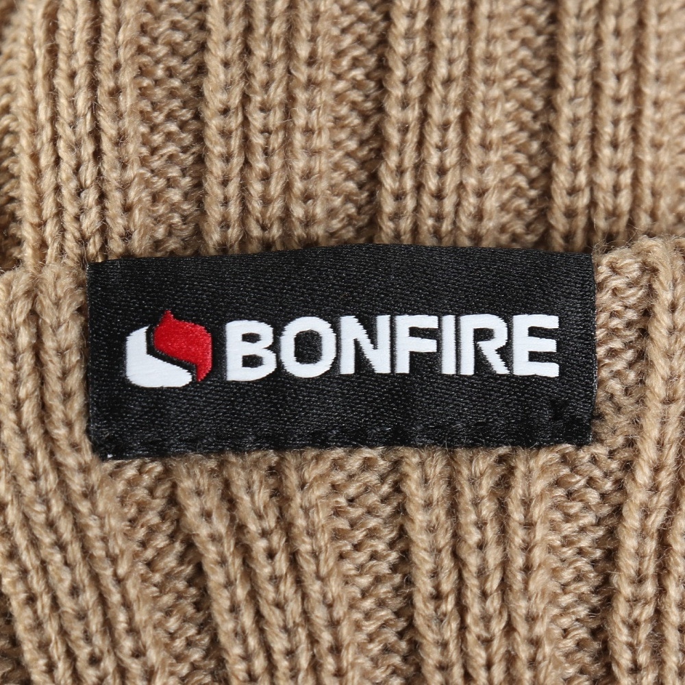 ボンファイア（Bonfire）（レディース）帽子 plain ニット ハット 60BNF4FDW2353 BEG