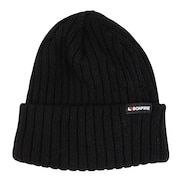 (レディース)帽子 plain ニット ハット 60BNF4FDW2353 BLK