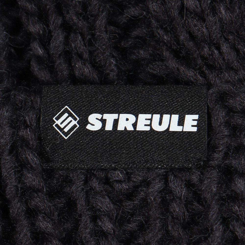 シュトロイレ（STREULE）（レディース）帽子 耳付き ニット帽 ST25FB0079 BLK