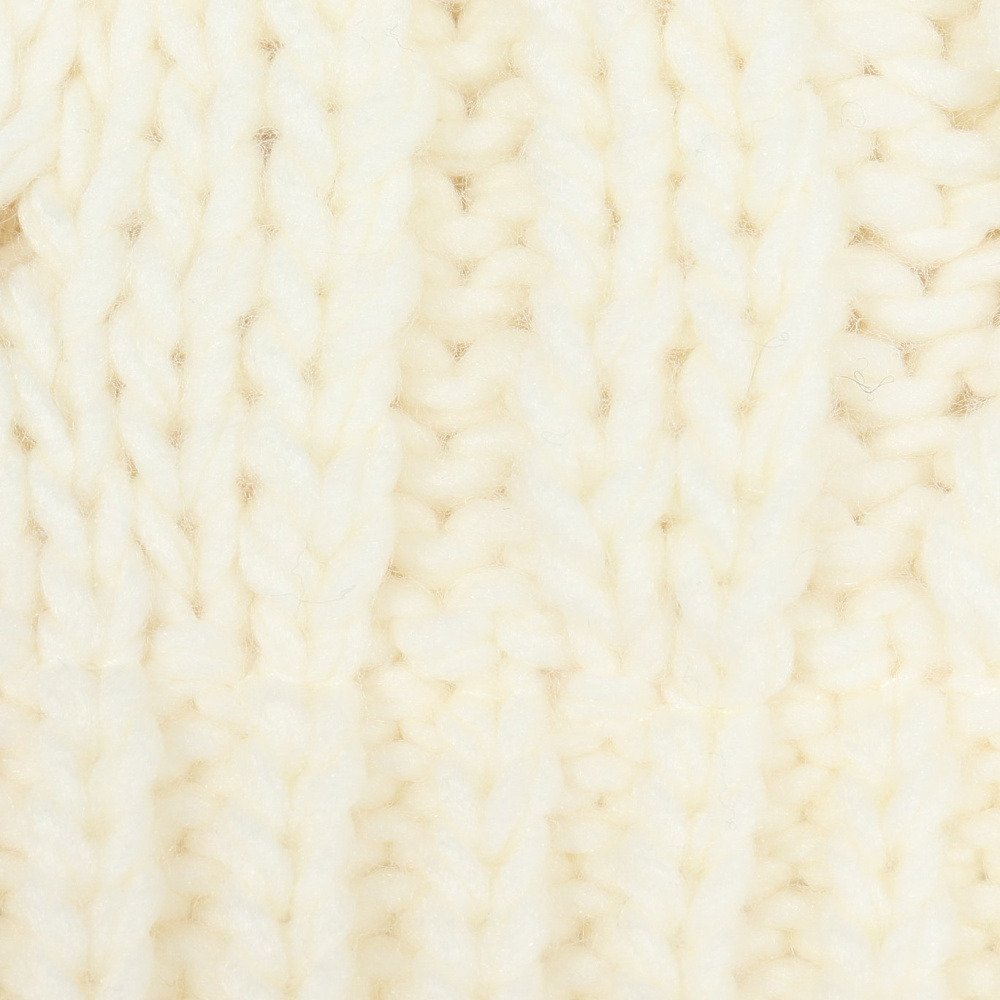 シュトロイレ（STREULE）（レディース）帽子 耳付き ポンポン ニット帽 ST25FB0080 OWHT