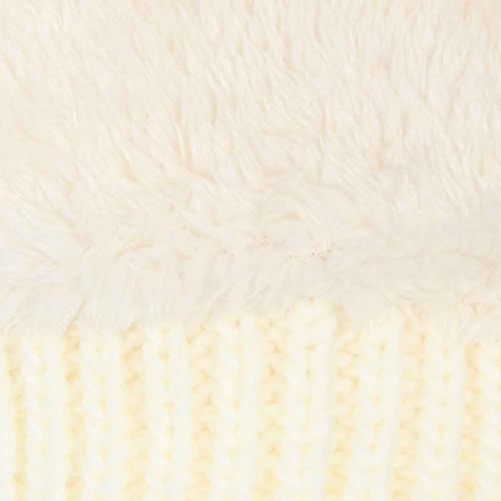 シュトロイレ（STREULE）（レディース）帽子 耳付き ポンポン ニット帽 ST25FB0080 OWHT