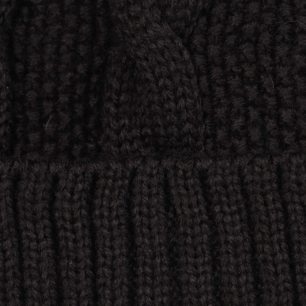 シュトロイレ（STREULE）（レディース）帽子 ケーブルニット帽 ST25FB0081 BLK