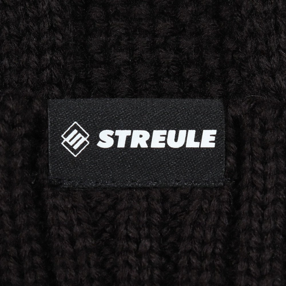 シュトロイレ（STREULE）（レディース）帽子 ケーブルニット帽 ST25FB0081 BLK